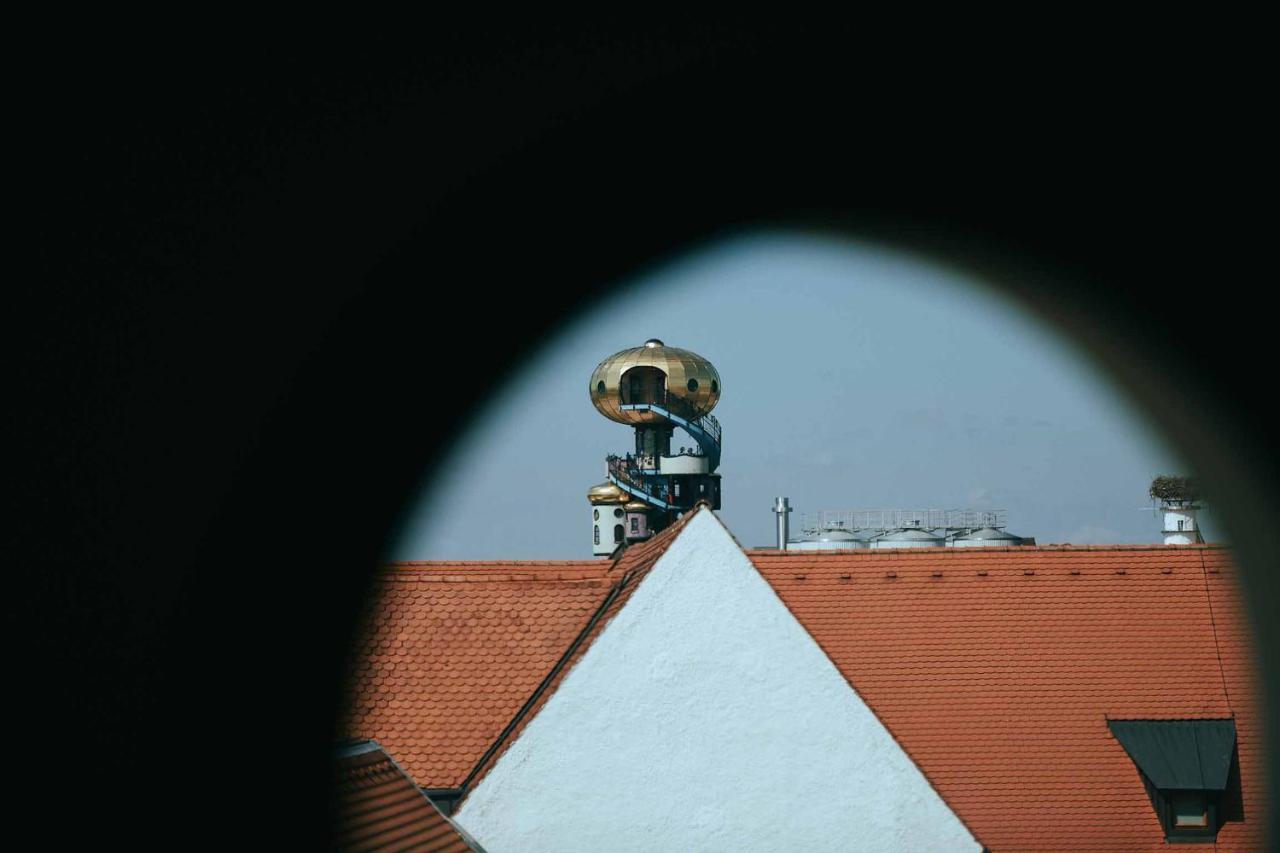 Brauereigasthof Zum Kuchlbauer Abensberg Esterno foto